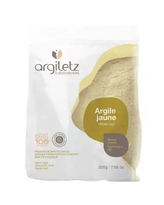 *Argiletz Yellow Clay Powder 200g