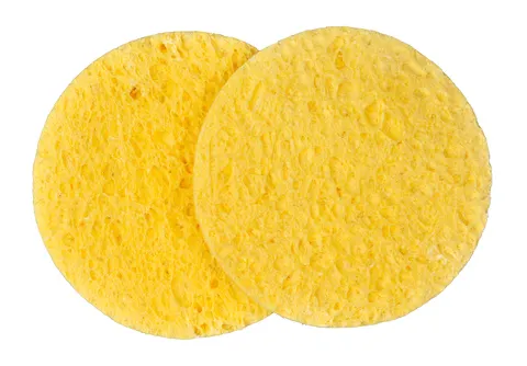 Rengjøringssvamp Ø 7,5cm 2stk