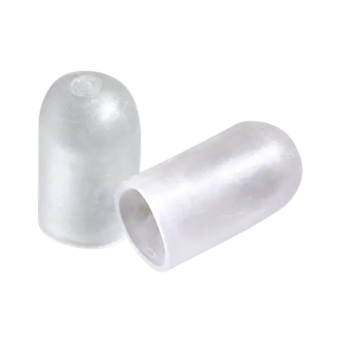 *T&#229;- og Fingerhette m/hull L/XL 4stk