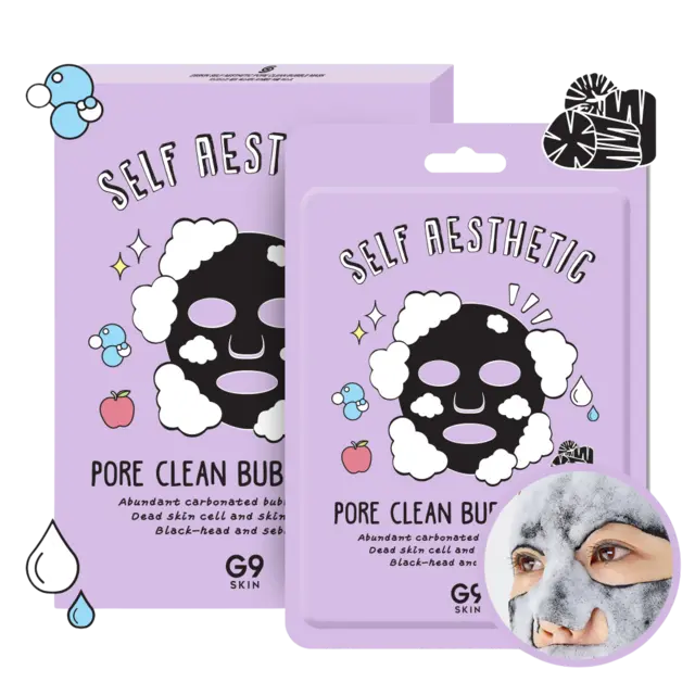 G9SKIN Self Aesthetic Pore Clean Bubble Mask 23ml 