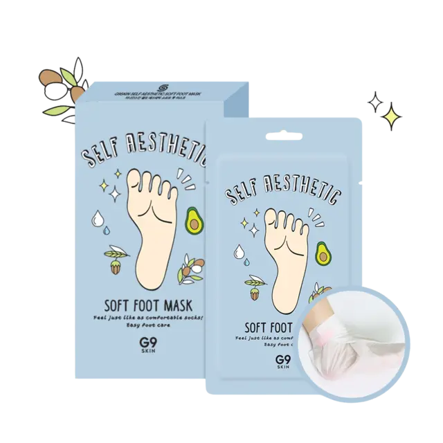 G9SKIN Self Aesthetic Soft Foot Mask 12ml 