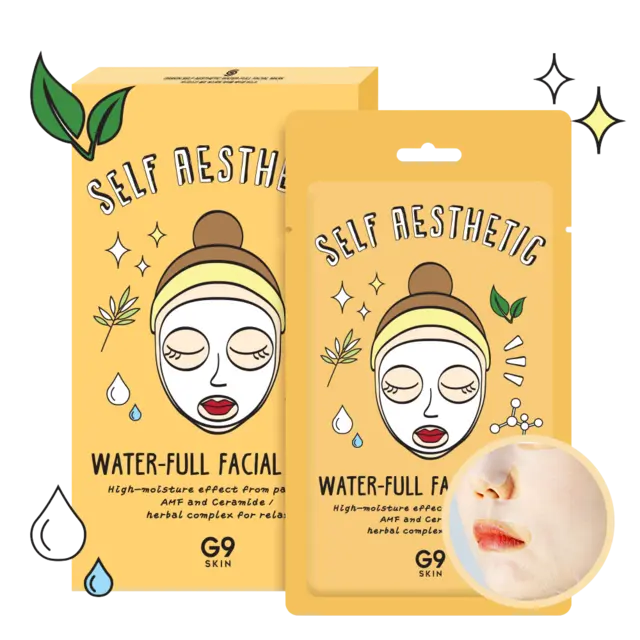 G9SKIN Self Aesthetic Waterful Facial Mask 23ml 