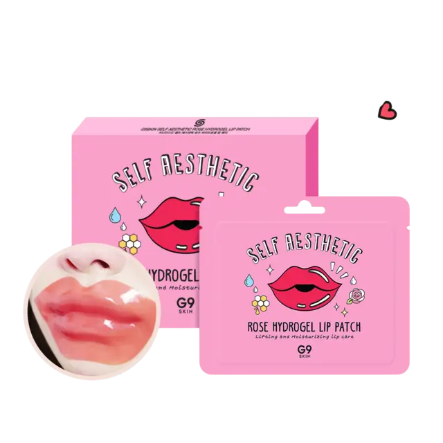 G9SKIN Self Aesthetic Rose Hydrogel Lip Patch 3g 