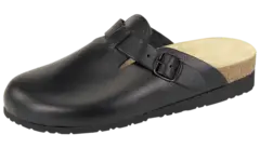 *Sandal hel t&#229; sort str. 40