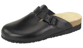 *Sandal hel t&#229; sort str. 40