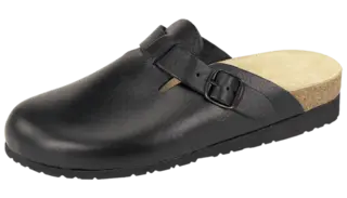 *Sandal hel t&#229; sort str. 35