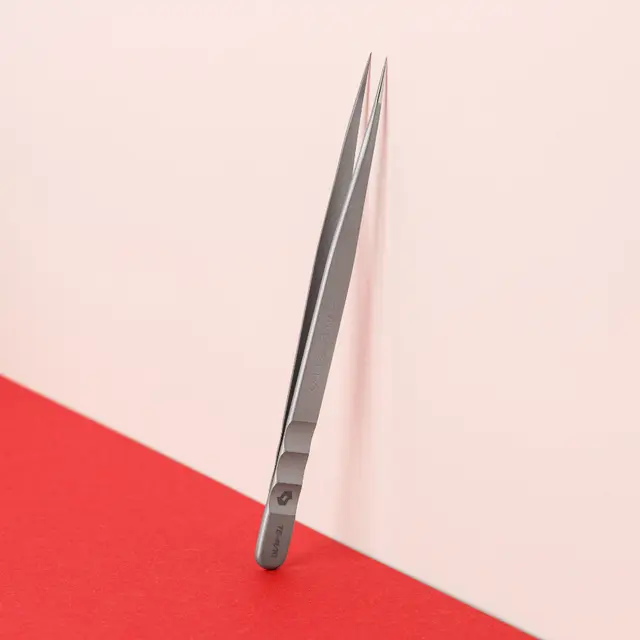 Staleks Eyelash Tweezers EXPERT 41 TYPE 10 STRAIGHT 