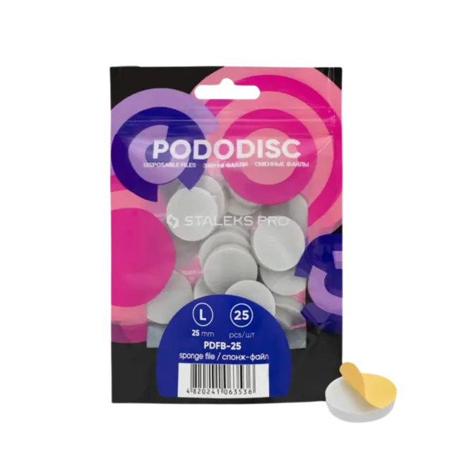Staleks PODODISC L Files-Sponge 25mm 25stk 