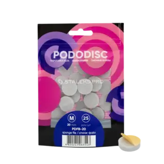 Staleks PODODISC M Files-Sponge 20mm 25stk