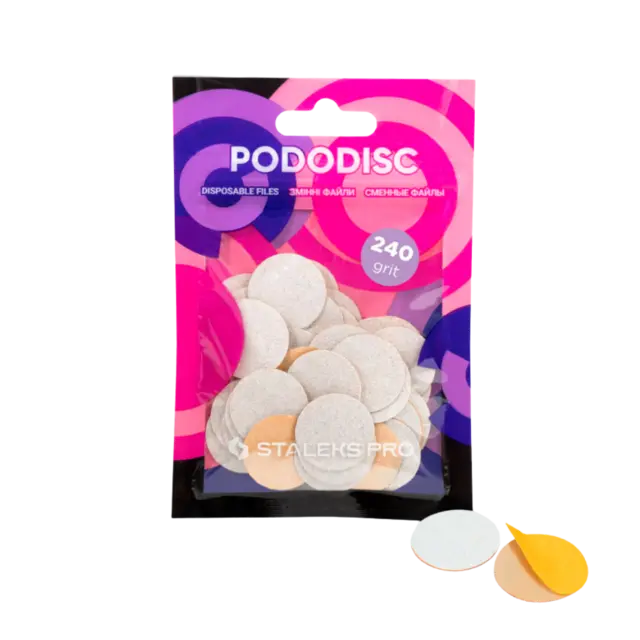 Staleks PODODISC M White Refill File EXPERT 240 grit (20mm) 50stk. 