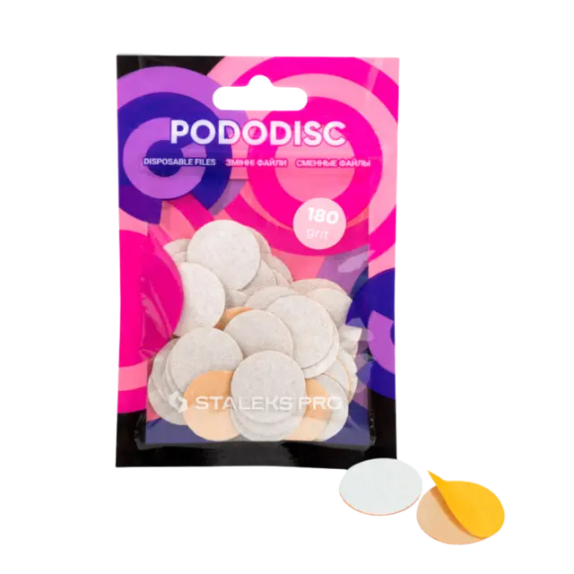 Staleks PODODISC M White Refill File EXPERT 180 grit (20mm) 50stk. 