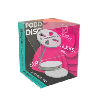 Staleks Elongated PODODISC L SET med EXPERT 180 grit (25mm) 5stk.