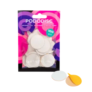 Staleks PODODISC PRO L White Refill File EXPERT 100 grit (25mm) 50stk.