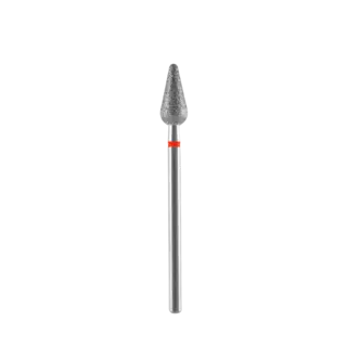 Staleks Diamond Drill Bit ROUNDED PEAR red 5/12mm