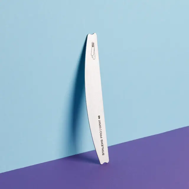 Staleks MBE-40 Nail File Crescent 16cm Metal 