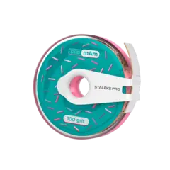 Staleks Disposable White Abrasive Tape papmAm EXPERT FILE in plastic case