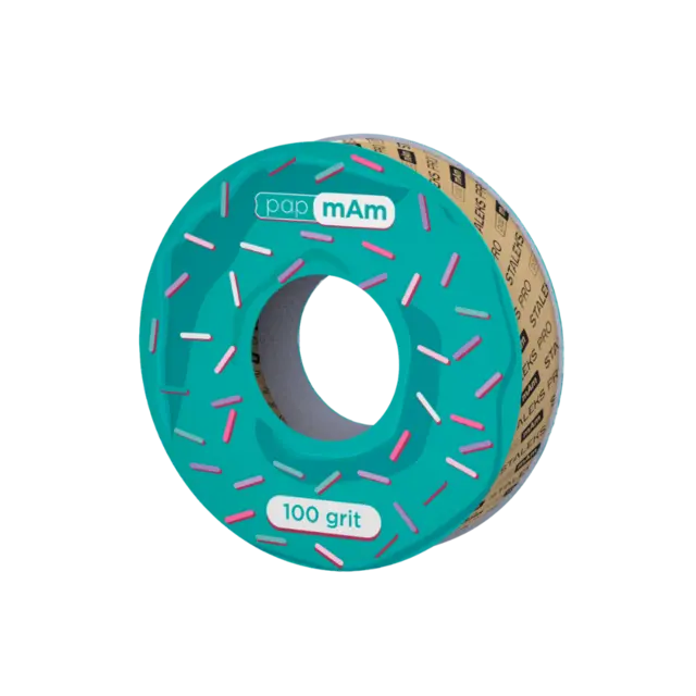 Staleks Disposable White Abrasive Tape papmAm EXPERT FILE REFILL 