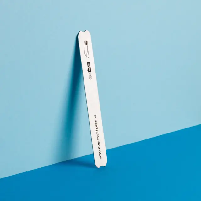 Staleks MBE-20 Nail File Straight 16cm Metal 