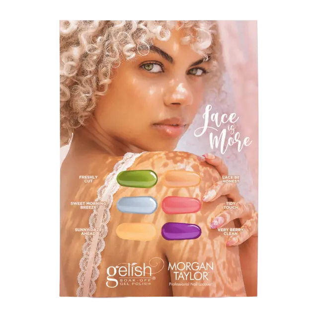 *Morgan Taylor LACE IS MORE Collection 12stk Display 