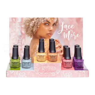 *Morgan Taylor LACE IS MORE Collection 12stk Display