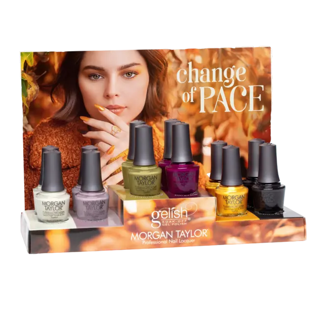 *Morgan Taylor CHANGE OF PACE Collection 12stk Display 