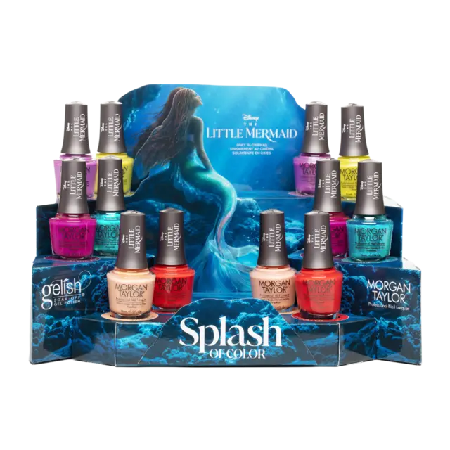 *Morgan Taylor THE LITTLE MERMAID Collection 12stk Display 