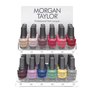 Morgan Taylor 36pc Counter Rack Display (tomt)
