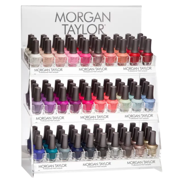 Morgan Taylor 90pc (30x3) Counter Rack Display (tomt) 
