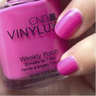 CND Vinylux Hot Pop Pink 15ml #121 