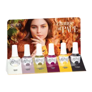 *Gelish CHANGE OF PACE Collection 6pc DISPLAY limited