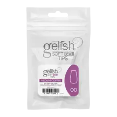 Gelish Soft Gel Tips Medium Coffin Refill 50 stk.