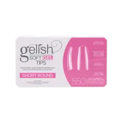 Gelish Soft Gel Tips Short Round 550stk