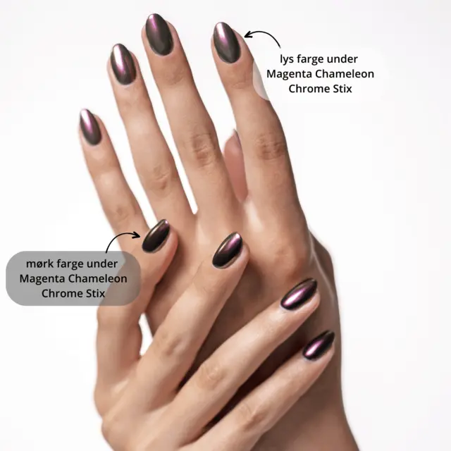 Gelish Chrome Stix Magenta Chameleon 