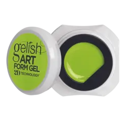 Gelish Art Form Gels NEON YELLOW CR&#200;ME 5g