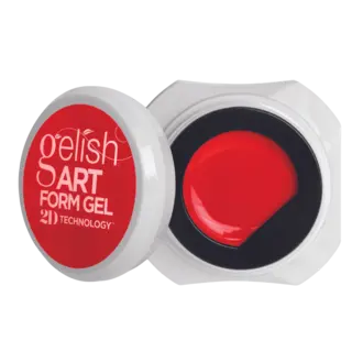 Gelish Art Form Gels NEON RED CR&#200;ME 5g