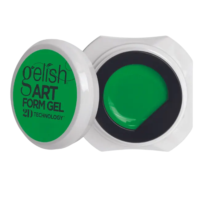 Gelish Art Form Gels NEON GREEN CRÈME 5g 