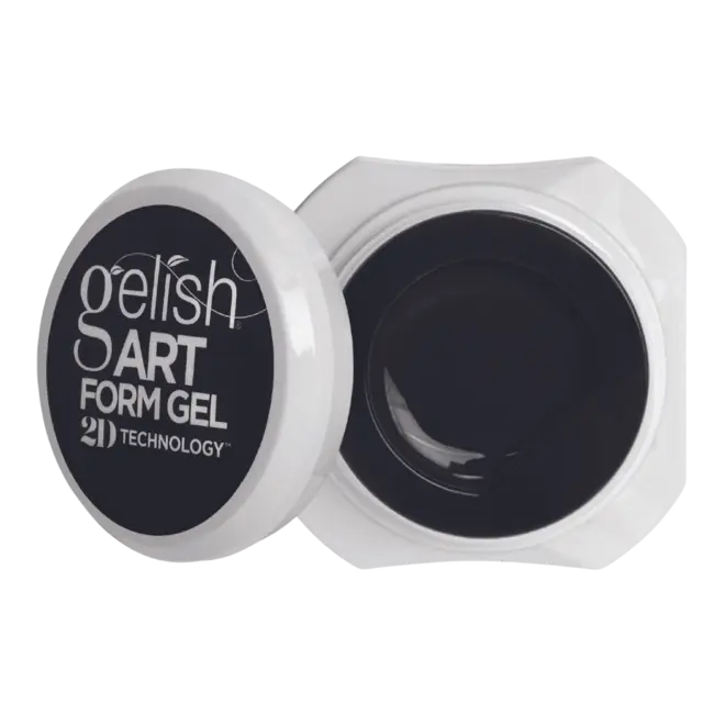Gelish Art Form Gels ESSENTIAL BLACK CRÈME 5g 