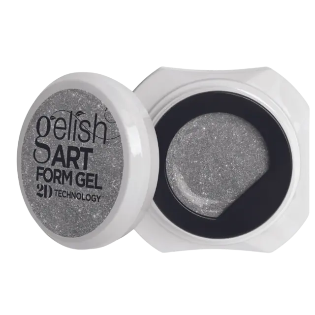 Gelish Art Form Gels EFFECTS SILVER SHIMMER 5g 