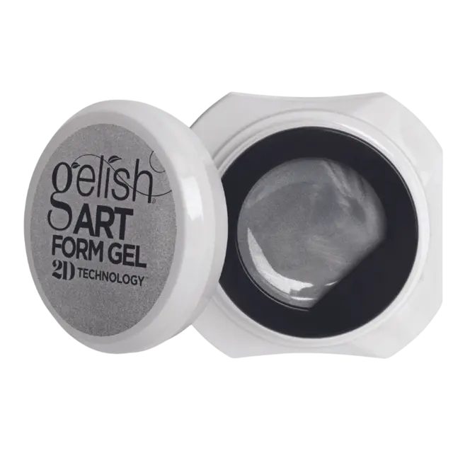 Gelish Art Form Gels EFFECTS SILVER METALLIC 5g 