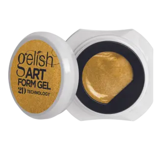 Gelish Art Form Gels EFFECTS GOLD METALLIC 5g