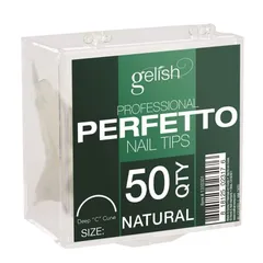 *Gelish Perfetto Tips natural refill 50stk. #10