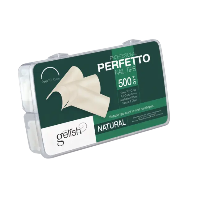 Gelish Perfetto Tips natural 500stk 