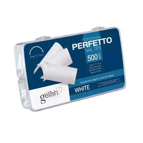 Gelish Perfetto Tips white 500stk