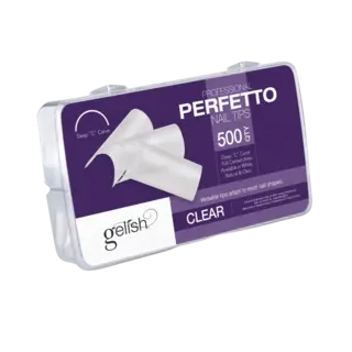 Gelish Perfetto Tips clear 500stk