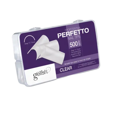 Gelish Perfetto Tips clear 500stk