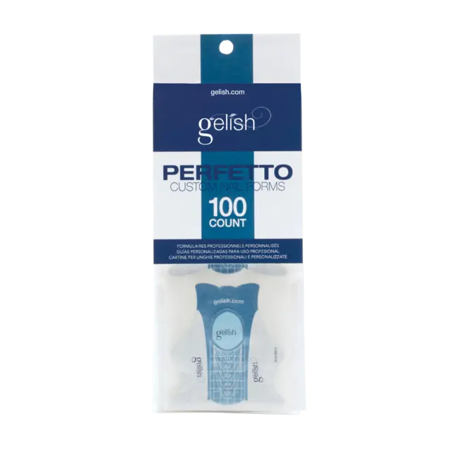 Gelish Nail Forms white 100stk 
