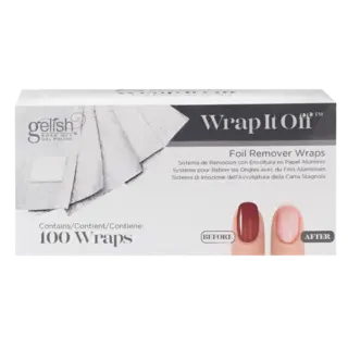 Gelish Wrap it off Foil Remover Wraps 100stk.