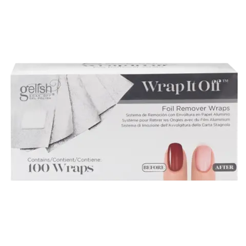 Gelish Wrap it off Foil Remover Wraps 100stk.