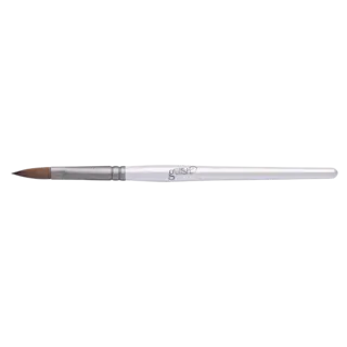 Gelish Acrylic Professional Brush White Handle  #9 bl&#229;
