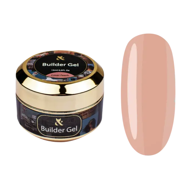 FOX Builder Gel Cover Peach 15ml 